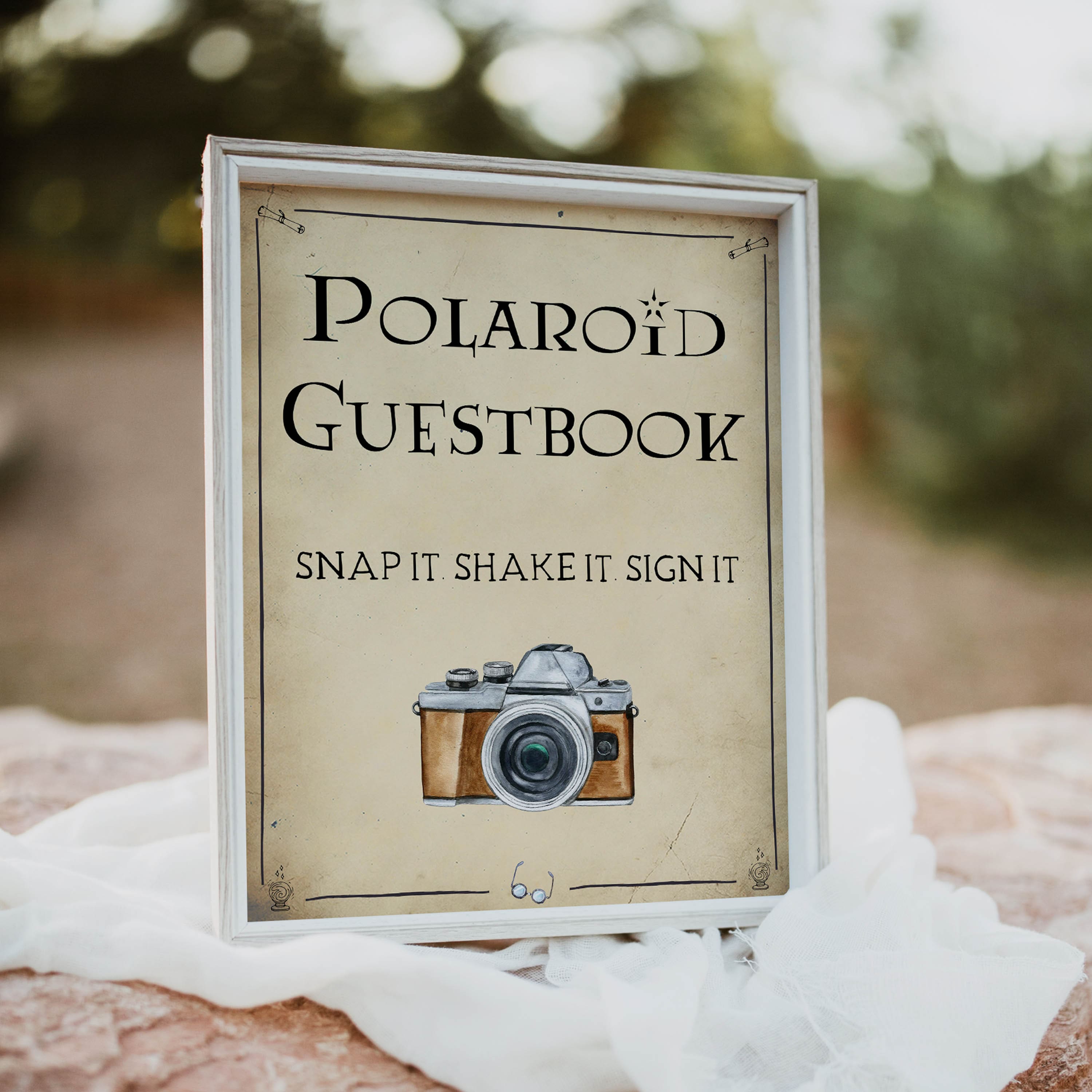 Wedding guestbook for polaroids, Instant Photo Book Instax Wedding