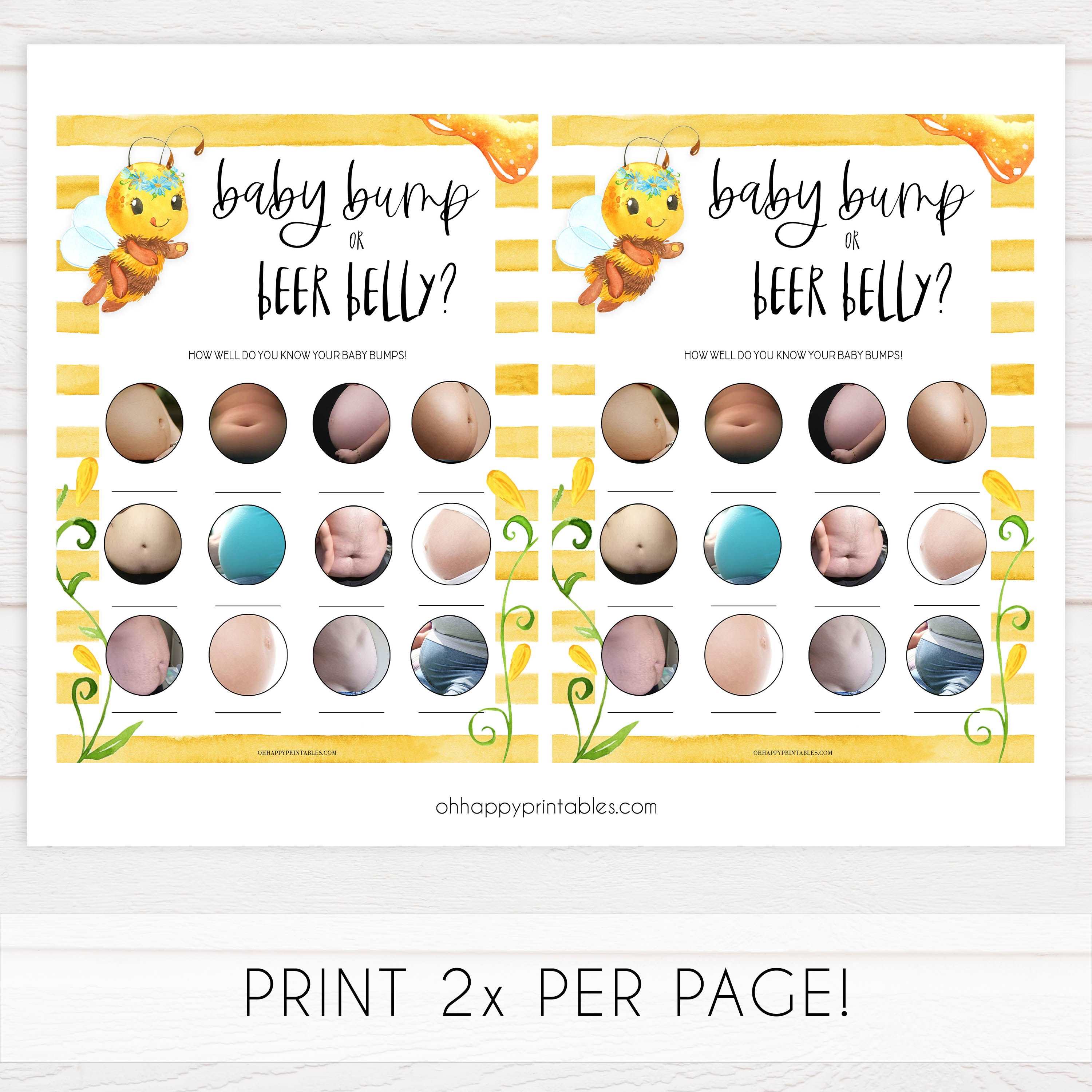 labor or porn, baby bump or beer belly game, Printable baby shower games, mommy bee fun baby games, baby shower games, fun baby shower ideas, top baby shower ideas, mommy to bee baby shower, friends baby shower ideas