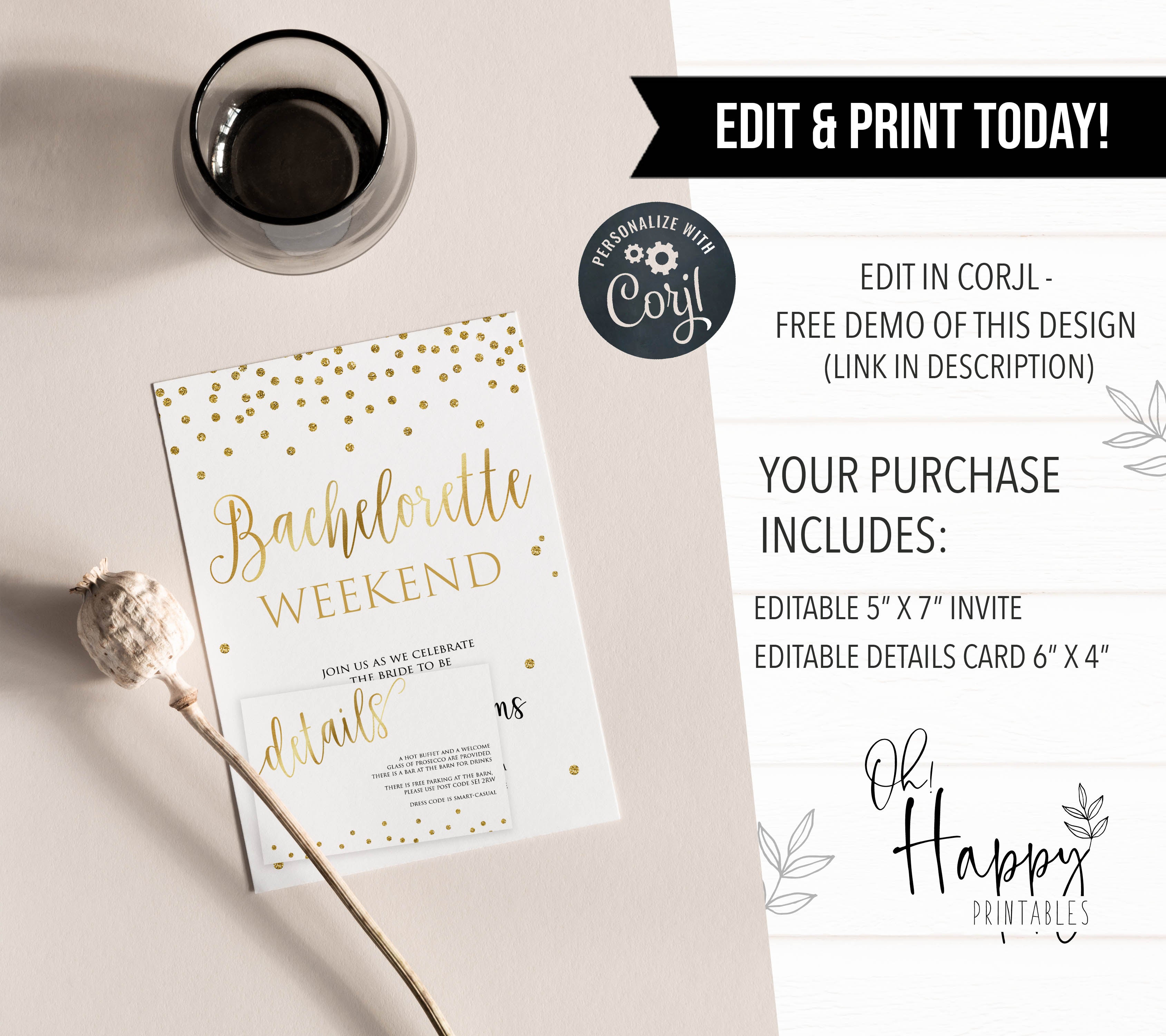 Pin on Bachelorette Party Invitations, Supplies