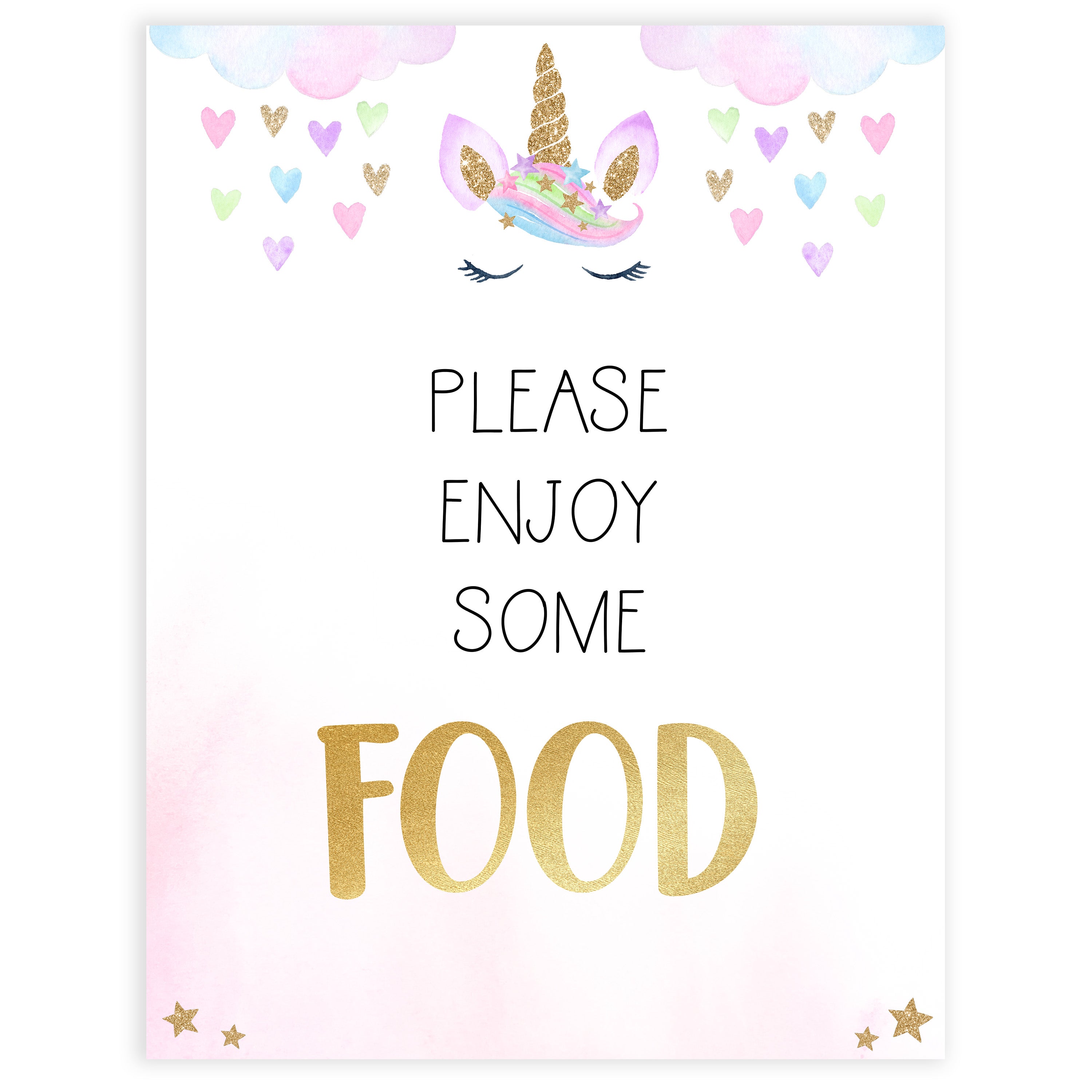 food baby table sign decor, Unicorn baby decor, printable baby table signs, printable baby decor, baby adventure table signs, fun baby signs, baby unicorn fun baby table signs